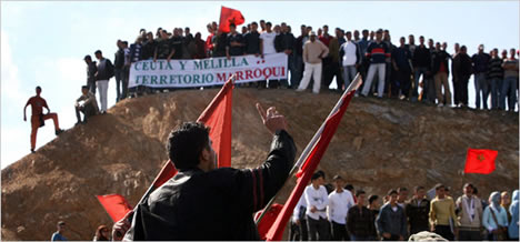 Protests against Royal visit to Ceuta and Melilla